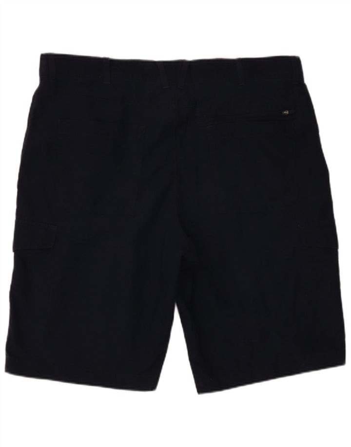 Ανδρικό σορτς Cargo Marks & Spencer W38 XL Navy Blue Cotton