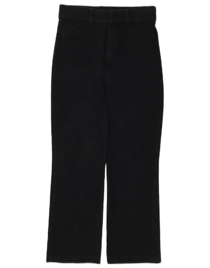 Zara Γυναικείο Cropped Jeans Small W26 L24 Navy Blue Cotton