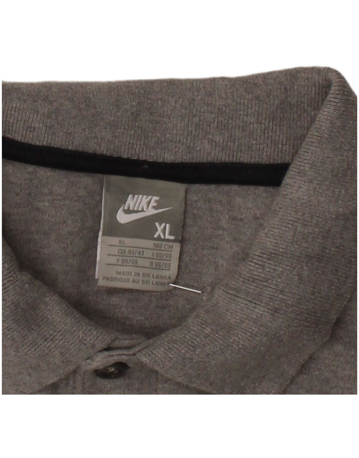 NIKE Mens Polo Shirt UK 45/47 XL Grey