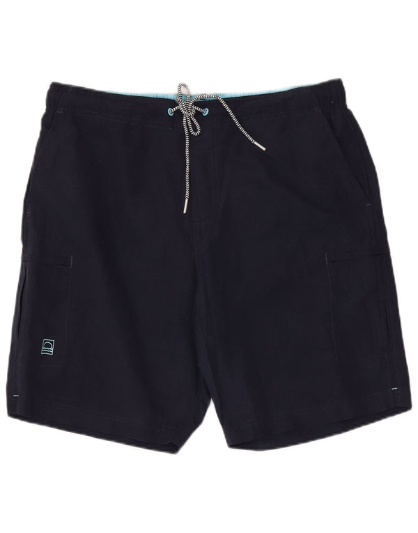 Ανδρικό σορτς κολύμβησης Marks & Spencer Μεγάλο Navy Blue Polyester