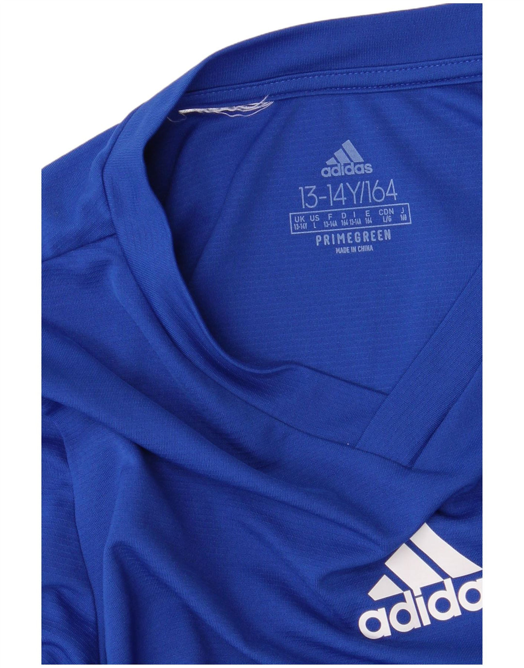 Adidas Boys Aeroready Top Μακρύ μανίκι 13-14 ετών Μπλε
