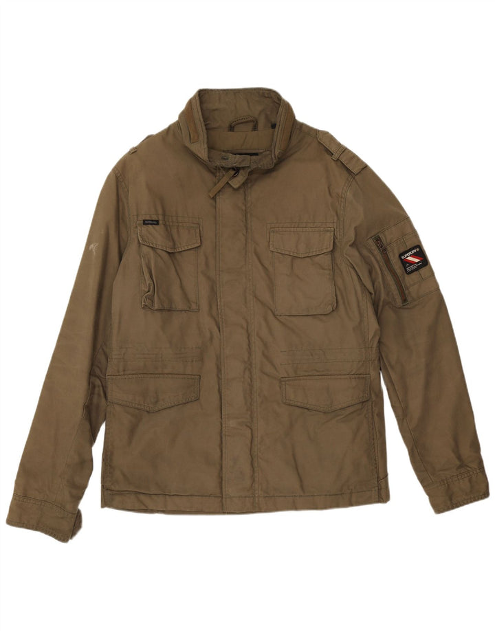 Ανδρικό Military Jacket Superdry UK 40 Large Khaki Cotton