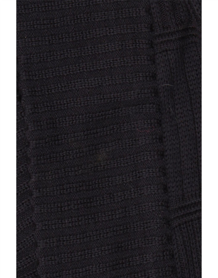 ANGELO LITRICO Mens Cardigan Sweater 2XL Navy Blue Acrylic Vintage Angelo Litrico and Second-Hand Angelo Litrico from Messina Hembry 