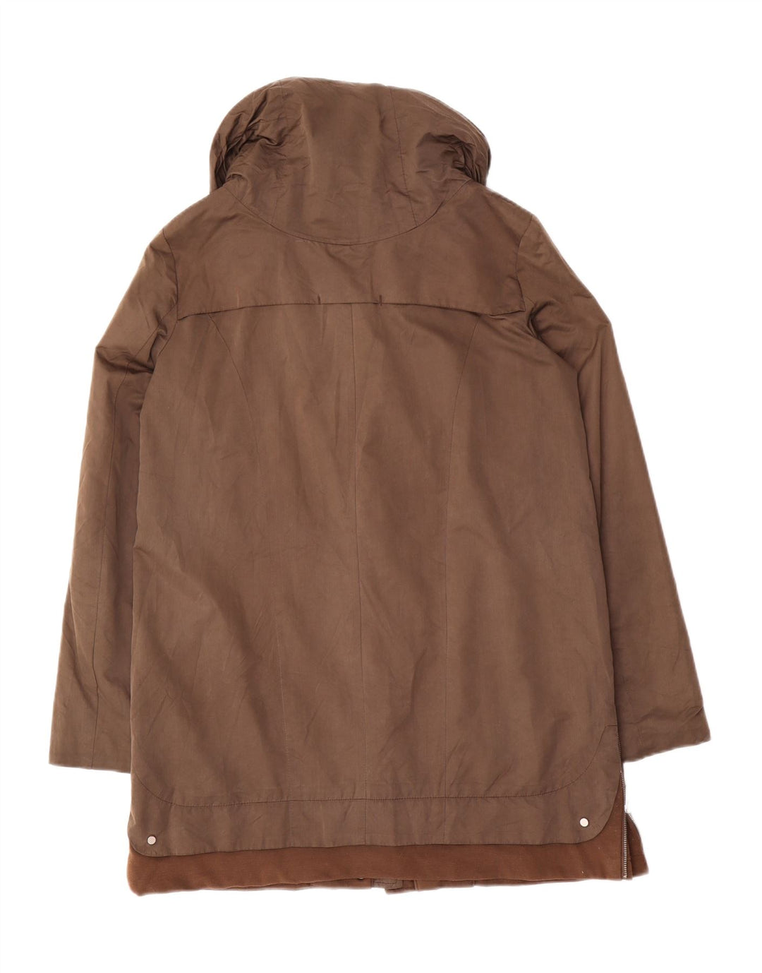 Zara Γυναικείο Μπουφάν Parka UK 14 Medium Brown Polyamide