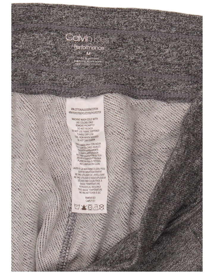 Γυναικεία αθλητική φόρμα CALVIN KLEIN Παντελόνι Joggers UK 14 μεσαίο γκρι βαμβακερό