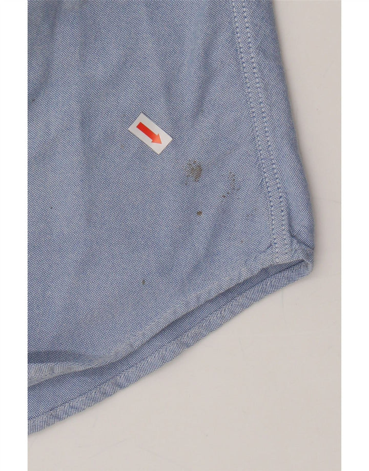ARMANI JEANS Mens Shirt XL Blue Cotton Vintage Armani Jeans and Second-Hand Armani Jeans from Messina Hembry 