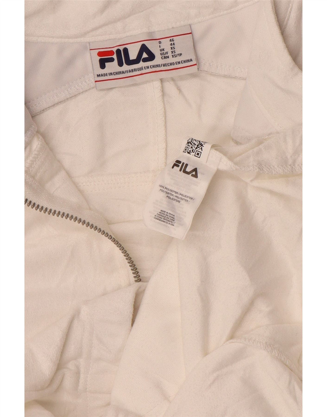 Ανδρική φόρμα Fila Top Jacket XS White Polyester