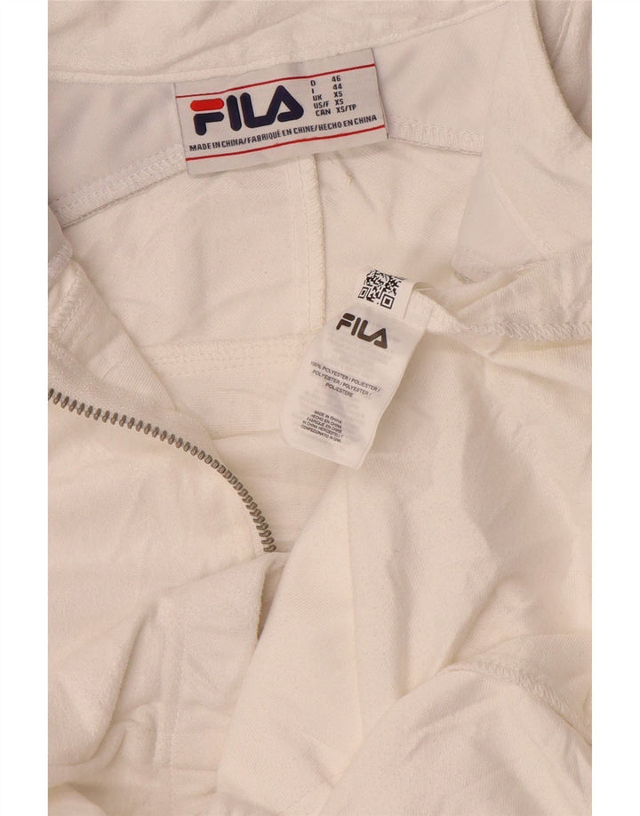 Ανδρική φόρμα Fila Top Jacket XS White Polyester