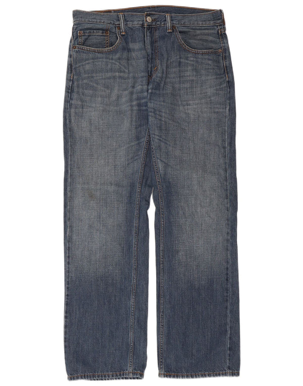 Levi's Mens 559 Relaxed Fit Straight Jeans W34 L32 Μπλε βαμβακερό