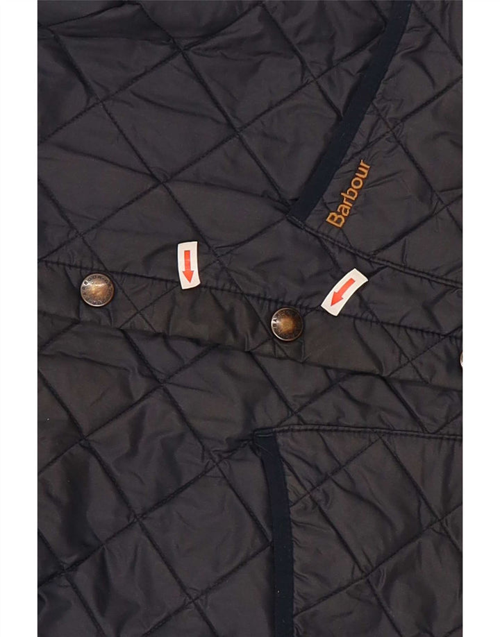 Μπουφάν Barbour Boys Quilted Jacket 4-5 Years Navy Blue Classic
