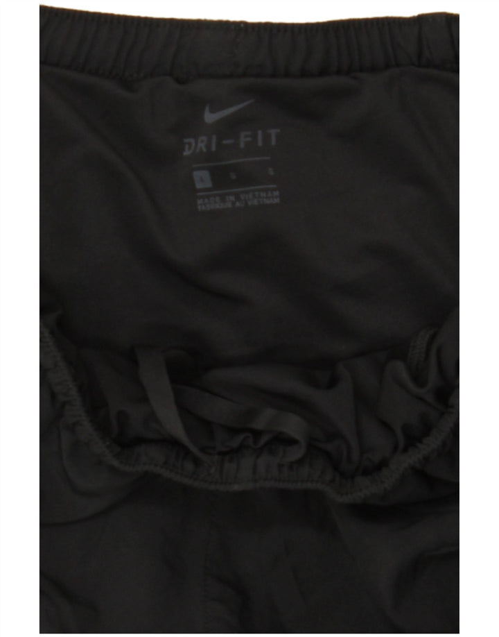 Ανδρικό αθλητικό σορτς Nike Dri Fit, μεγάλο μαύρο πολυεστέρα