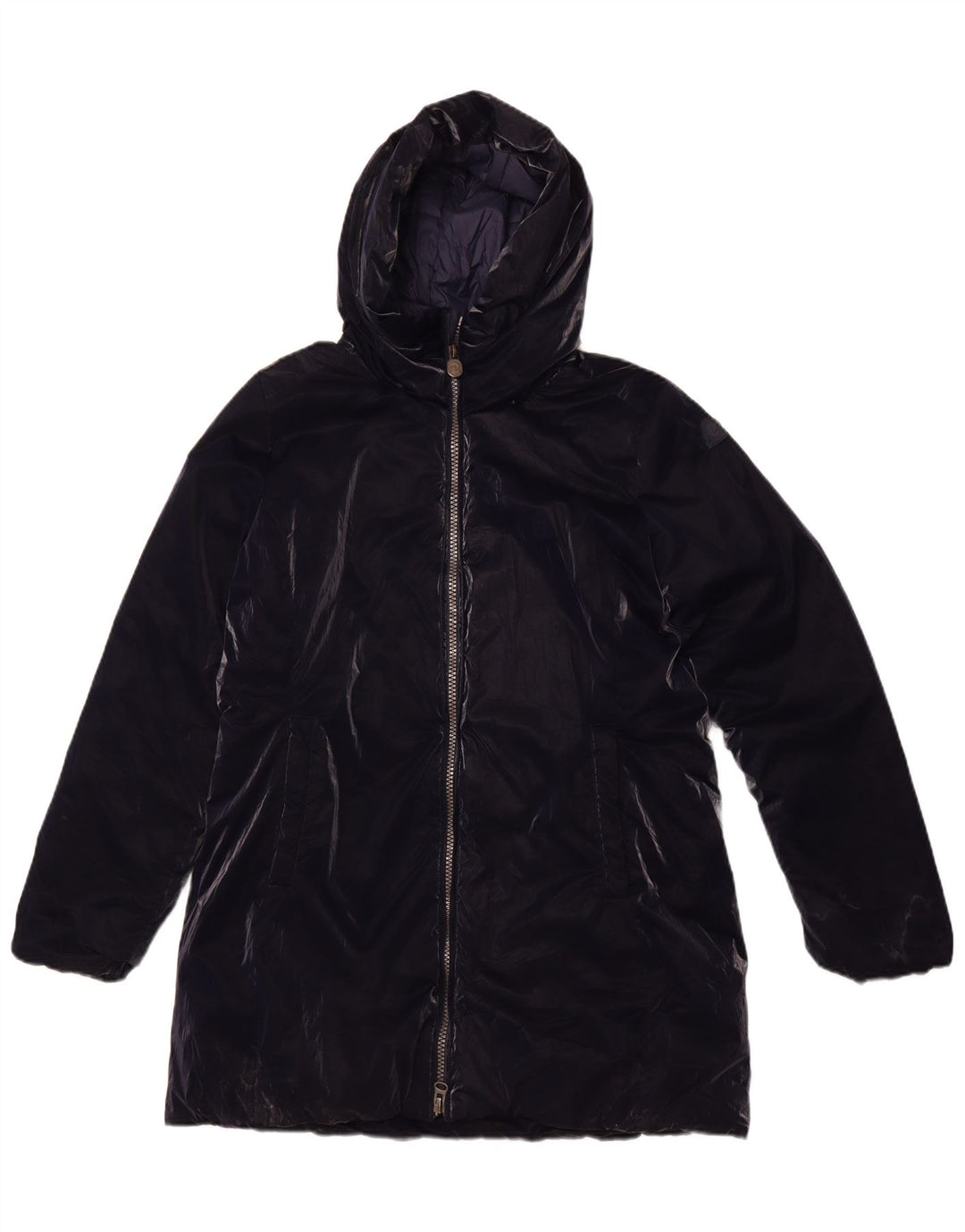 INVICTA Γυναικείο μπουφάν με κουκούλα UK 16 Large Navy Blue Polyamide