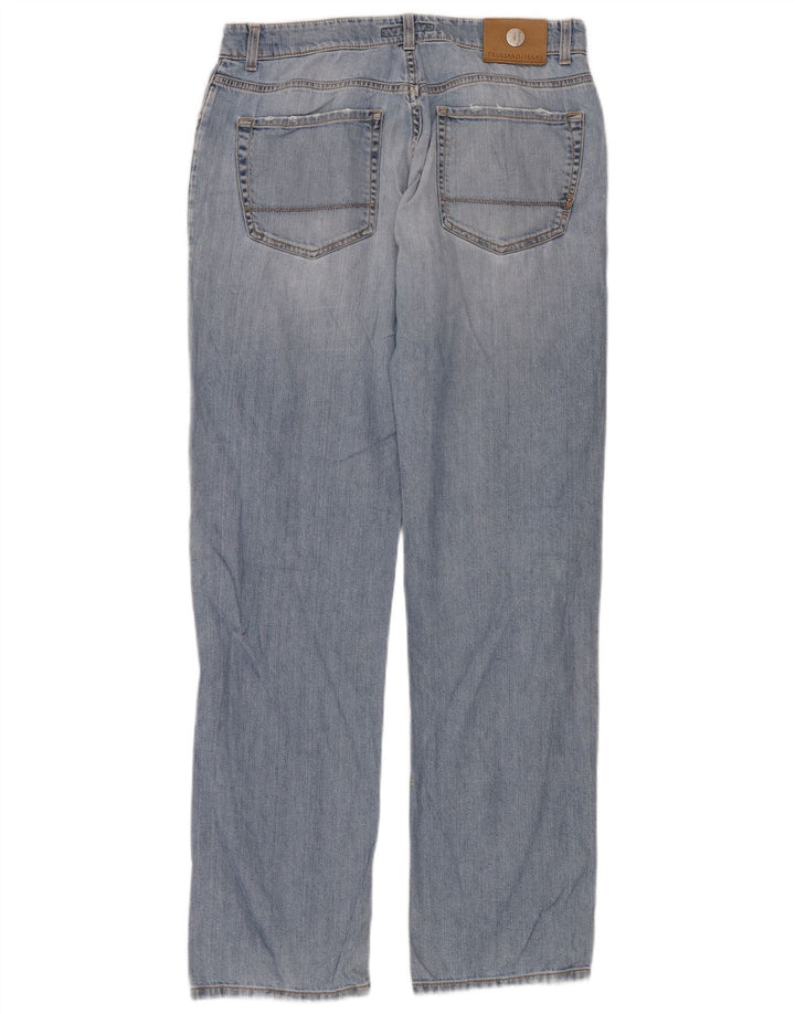 Γυναικείο τζιν Trussardi ίσιο W32 L34 Μπλε βαμβακερό