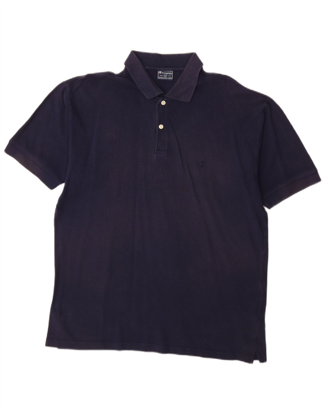Ανδρικό μπλουζάκι πόλο Champion XL Navy Blue Cotton