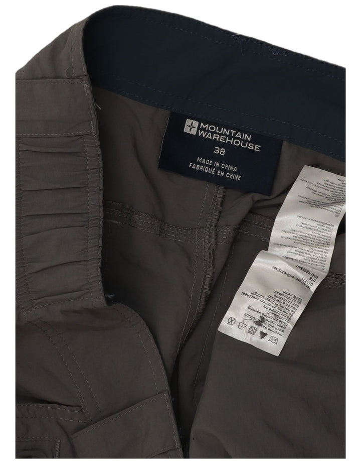Mountain Warehouse Ανδρικό ίσιο παντελόνι Cargo W38 L34 Grey Nylon