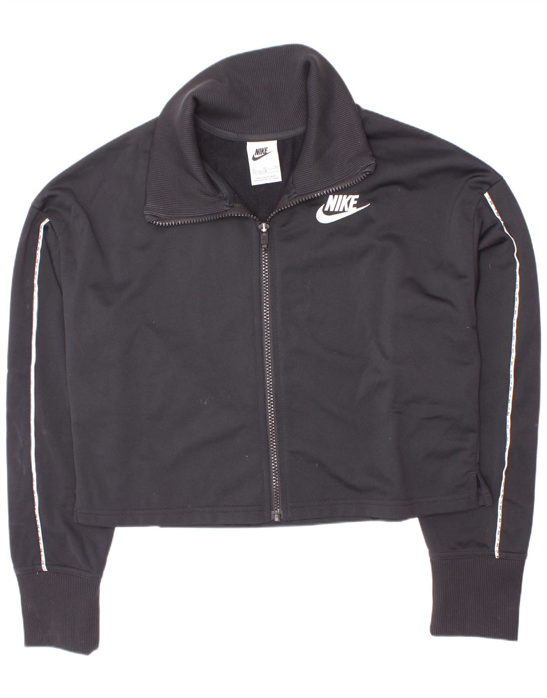 Μπουφάν Nike Girls Tracksuit Top Jacket 13-14 Years XL Μαύρο Πολυεστέρας