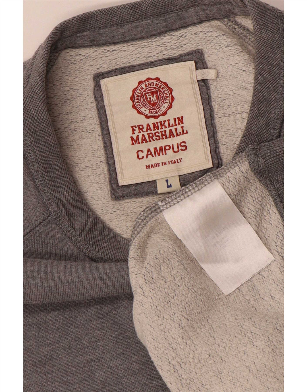 Ανδρικό φούτερ Franklin & Marshall Jumper με μεγάλο γκρι φλιτζάνι