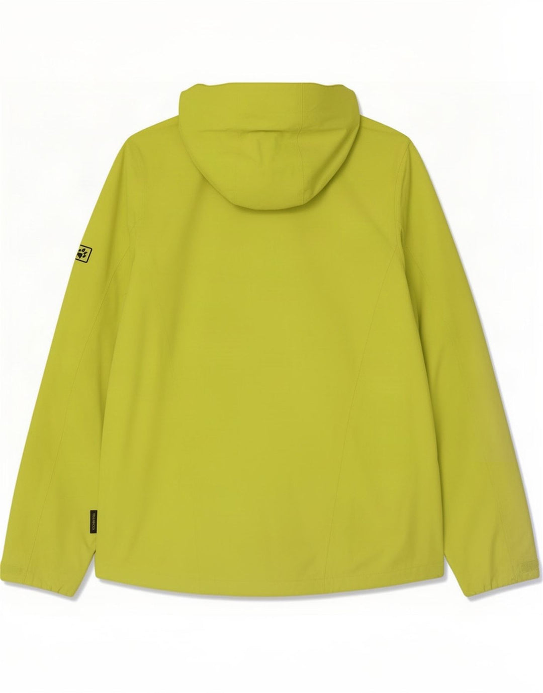 Jack Wolfskin Ανδρικό μπουφάν βροχής με κουκούλα UK 12 Medium Yellow Polyamide
