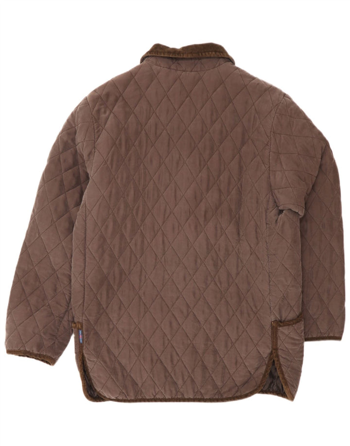 Μπουφάν Les Copains Boys Quilted Jacket 15-16 Years Καφέ
