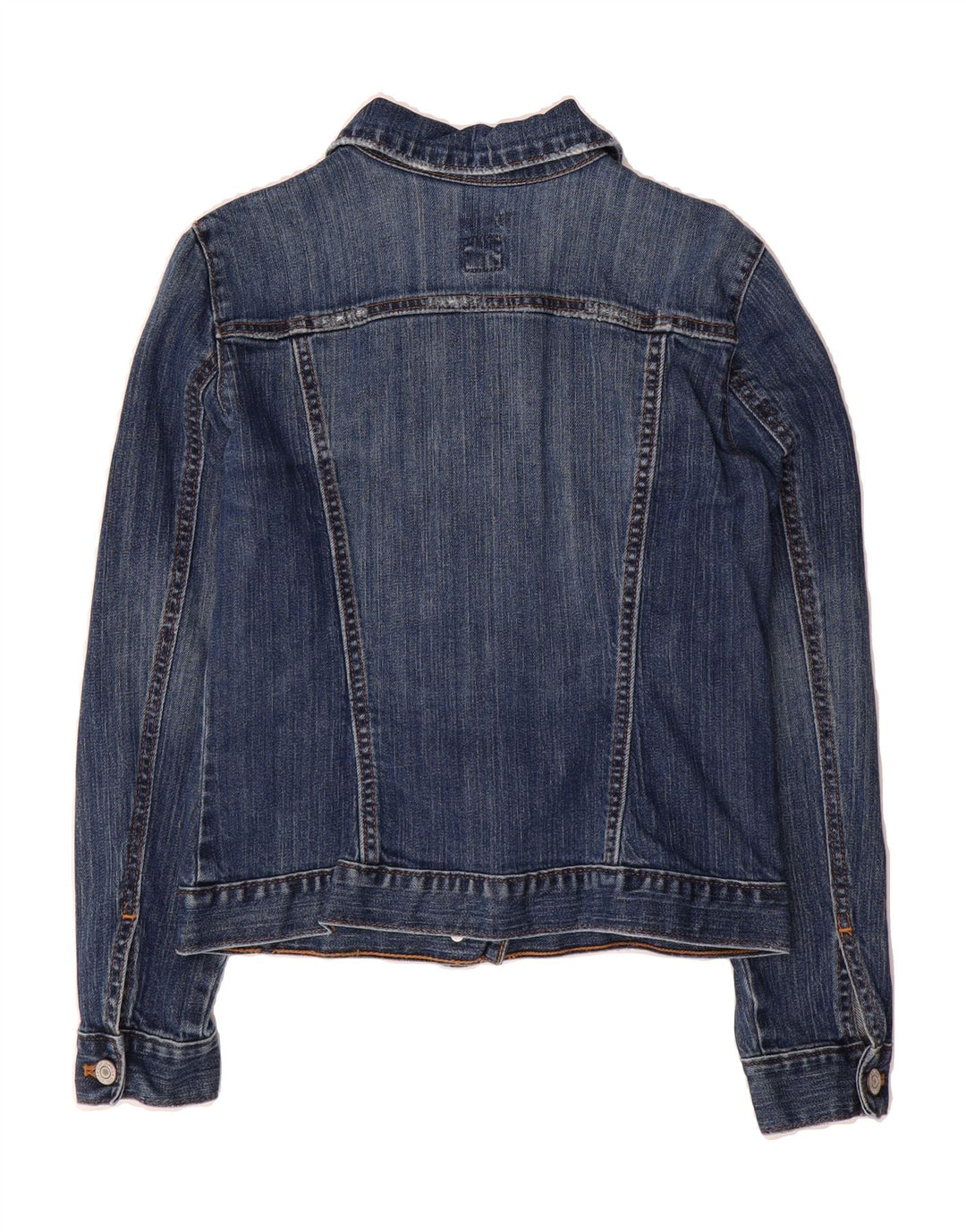 GAP Womens Denim Jacket UK 10 Small Blue Cotton Vintage Gap and Second-Hand Gap from Messina Hembry 