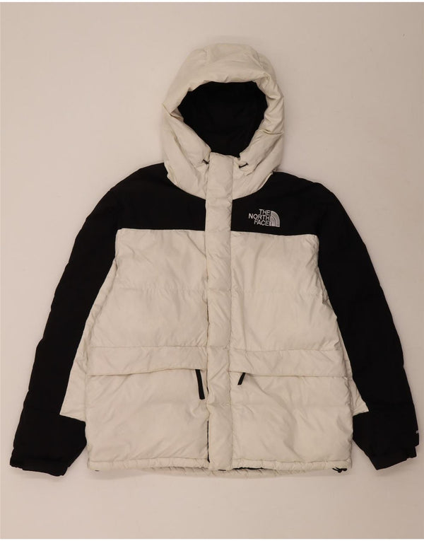 Ανδρικό μπουφάν με κουκούλα North Face UK 40 Large White Colourblock