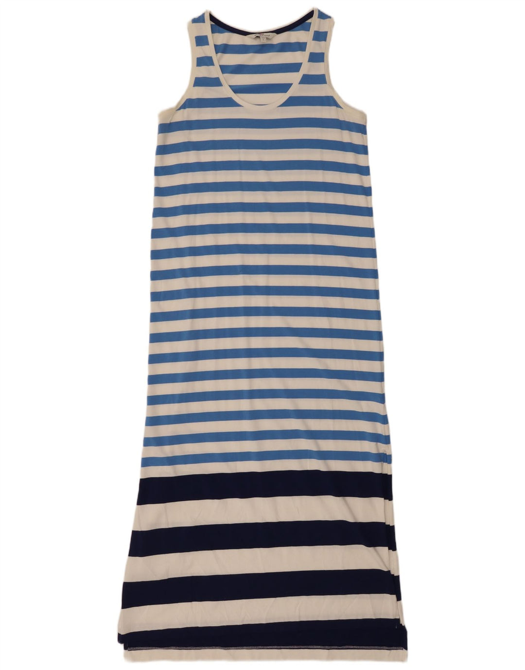 VINEYARD VINES Γυναικείο αμάνικο μπλουζάκι UK 10 Small Blue ριγέ