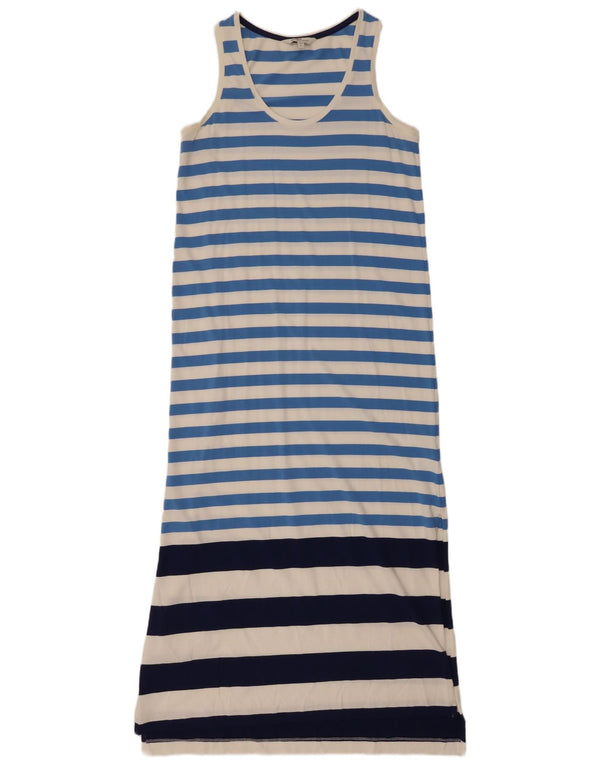 VINEYARD VINES Γυναικείο αμάνικο μπλουζάκι UK 10 Small Blue ριγέ
