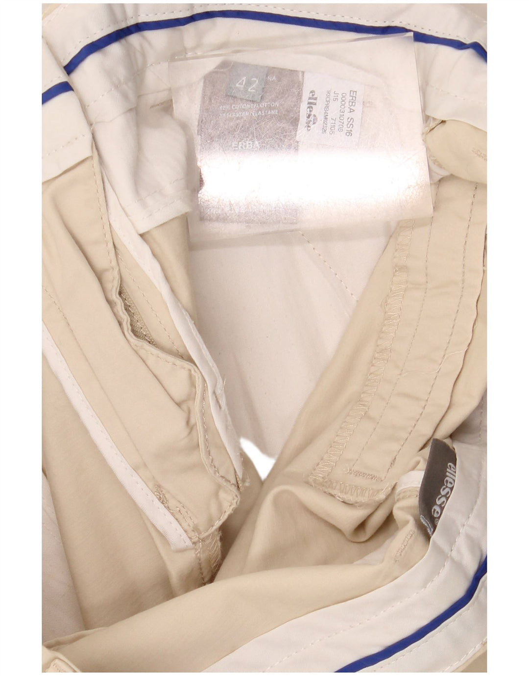 ELLESSE Γυναικείο Σορτς Chino IT 42 Medium W30 Beige Βαμβακερό