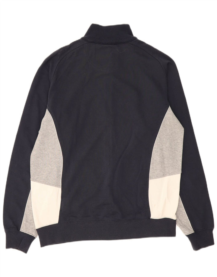 Ανδρική φόρμα CHAMPION Top Jacket XL Navy Blue Colourblock Βαμβακερό