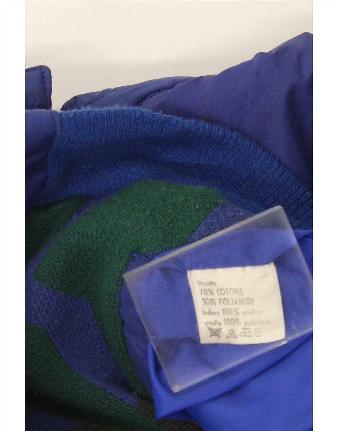 Ανδρικό MC Kee's Reversible Gilet IT 44 XS Μπλε Βαμβακερό