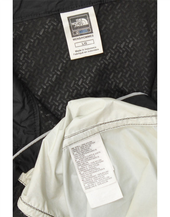 Ανδρική αντιανεμική αθλητική φόρμα North Face Top Jacket Large Black Colourblock