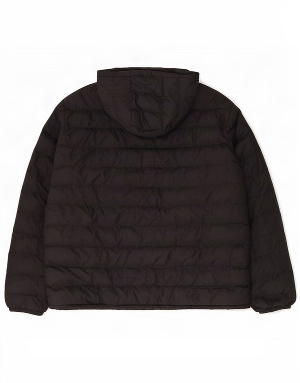 Ανδρικό μπουφάν με κουκούλα Mountain Warehouse UK 42 XL Μαύρο νάιλον