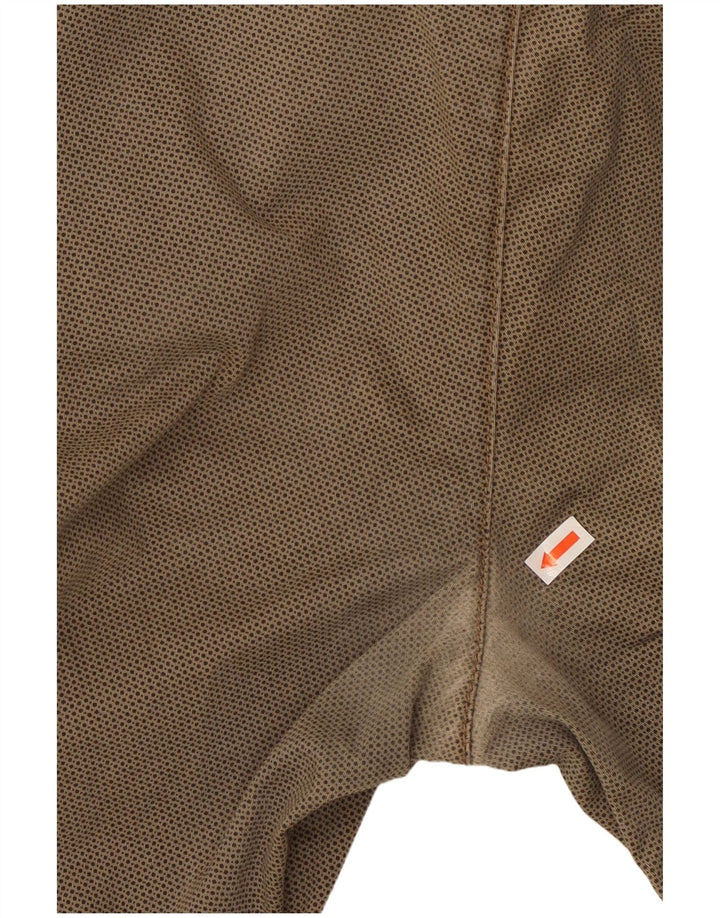 TOMMY HILFIGER Ανδρικό ίσιο παντελόνι Chino W34 L29 Βαμβακερό καφέ με στίγματα