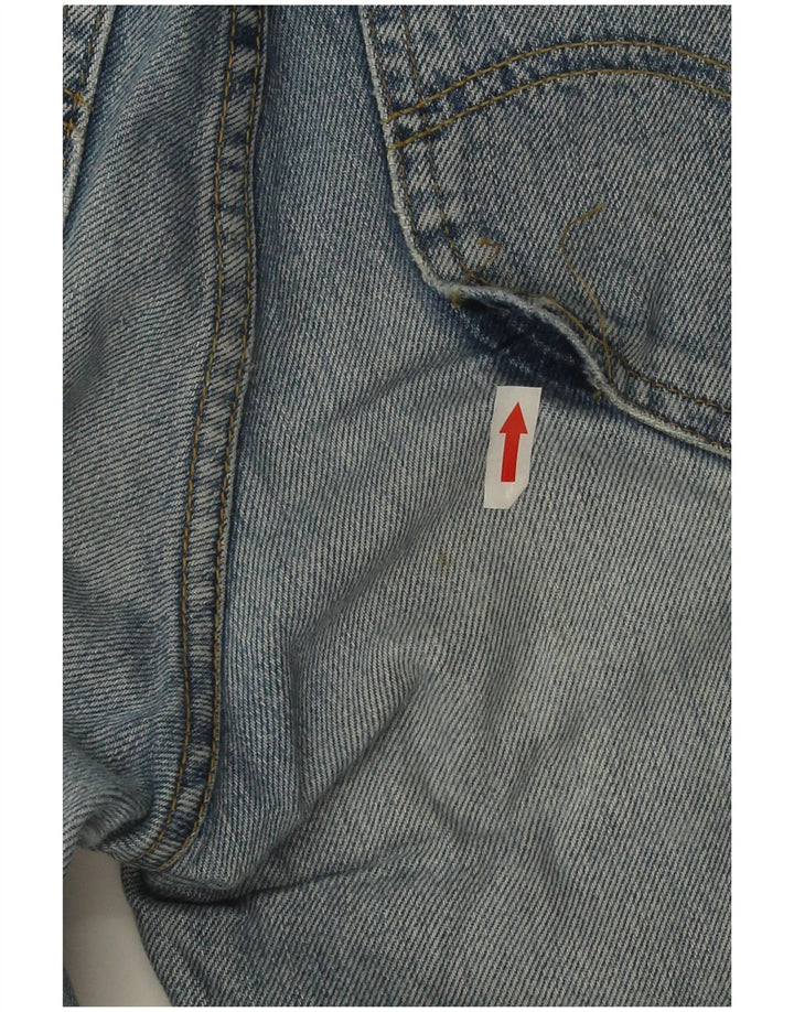 Lee Womens Oklahoma Tapered Jeans W28 L29 Blue Cotton
