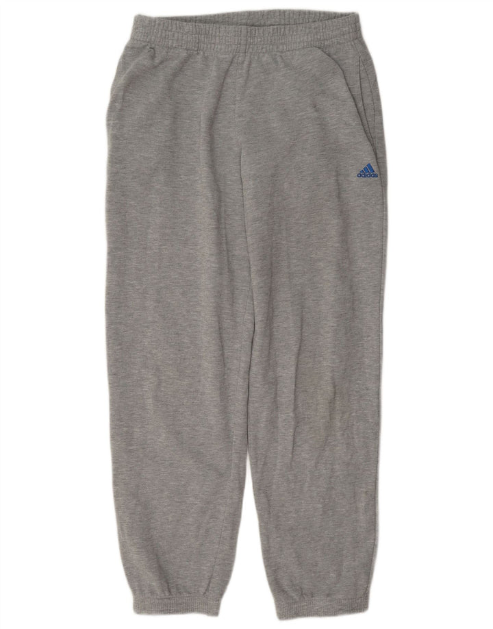 Ανδρική φόρμα Adidas Παντελόνι Joggers Μεσαίο Γκρι βαμβακερό