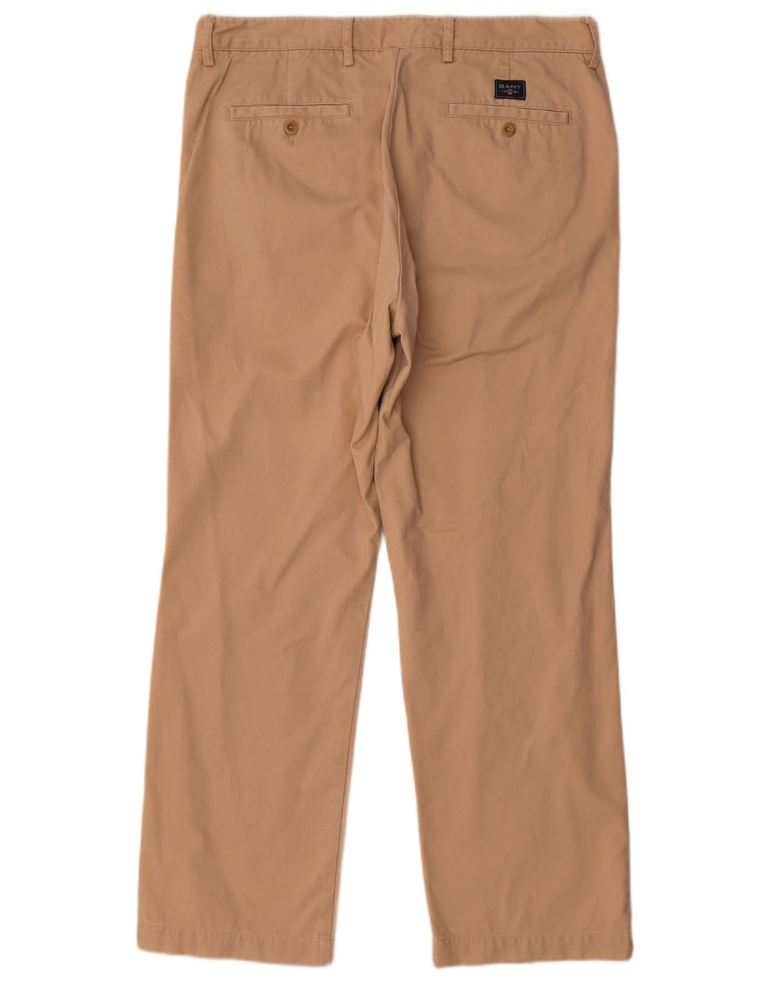 Ανδρικά GANT New Haven Regular Fit ίσια παντελόνια Chino W35 L30 Beige