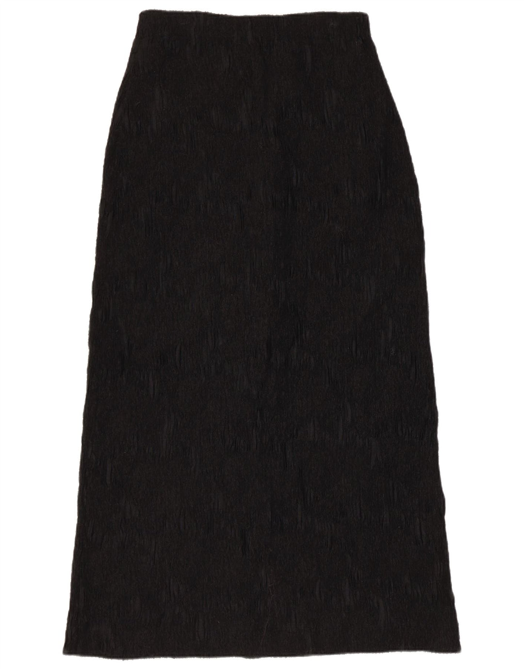 Sylvia Heise Γυναικεία Maxi Φούστα UK 12 Medium W28 Μαύρη βισκόζη