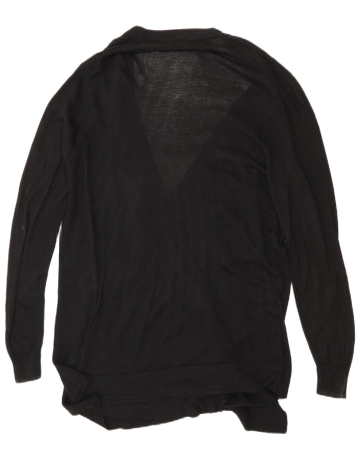 Marks & Spencer Γυναικεία ανοιχτή ζακέτα πουλόβερ UK 14 Medium Black