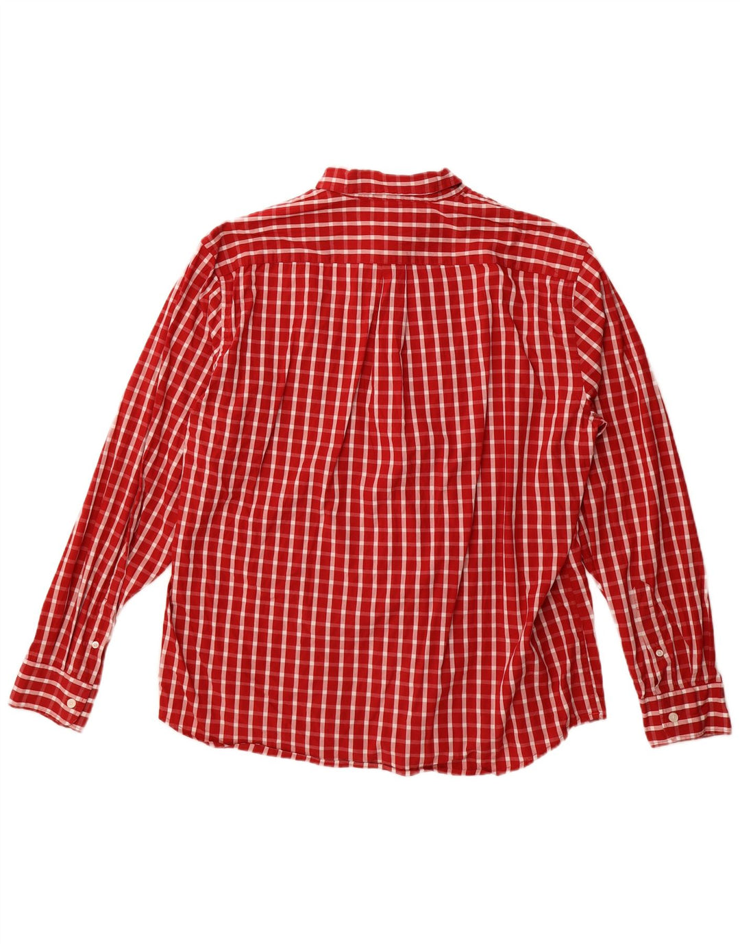 Ανδρικό πουκάμισο Dockers XL Red Check Cotton