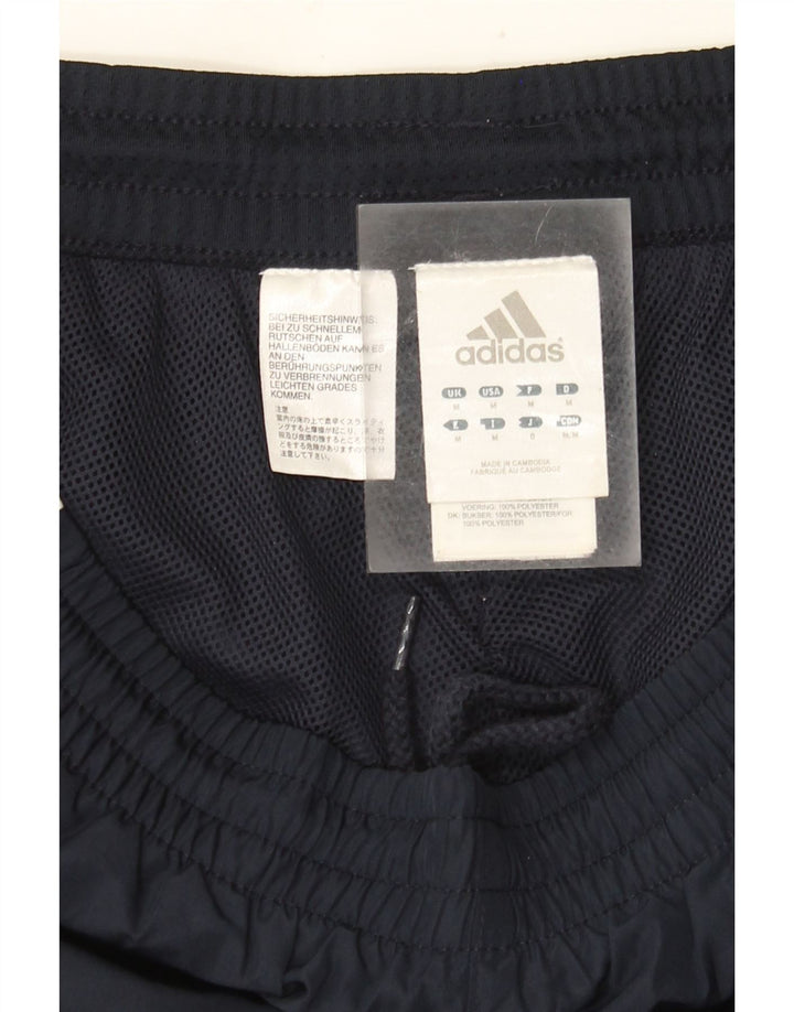 Ανδρική αθλητική φόρμα Adidas Παντελόνι μεσαίου μπλε ναυτικού πολυεστέρα