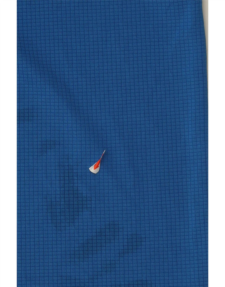 IZOD Mens Polo Shirt Medium Blue Polyester Vintage Izod and Second-Hand Izod from Messina Hembry 