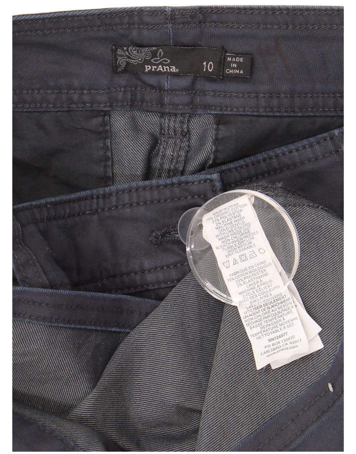 PRANA Γυναικεία Μίνι Φούστα US 10 Large W32 Navy Blue Βαμβακερή