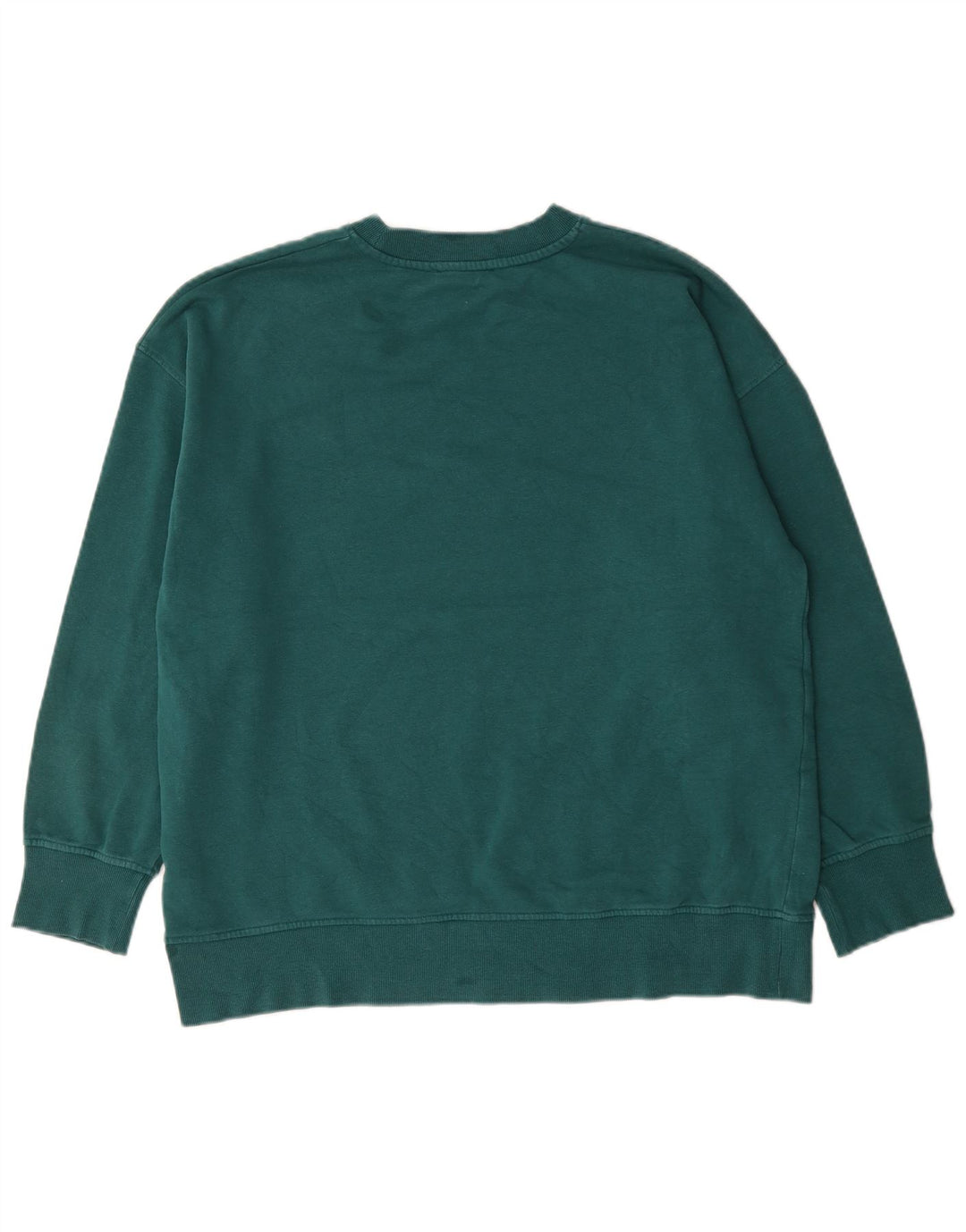 Ανδρικό φούτερ Zara Jumper Μεσαίο πράσινο βαμβακερό