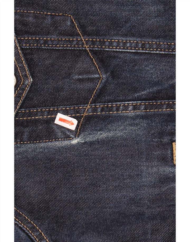 RIFLE Ανδρικό Τζιν Μπουφάν UK 44 2XL Μπλε Βαμβακερό