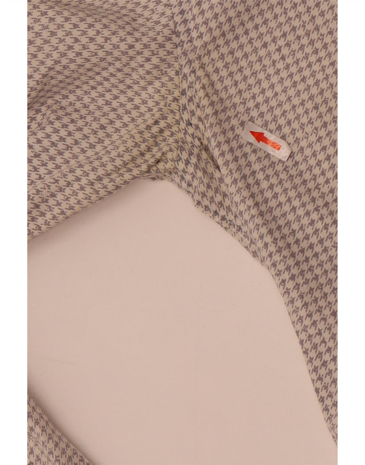 Ανδρικό πουκάμισο Hugo Boss Slim Fit Small White Houndstooth