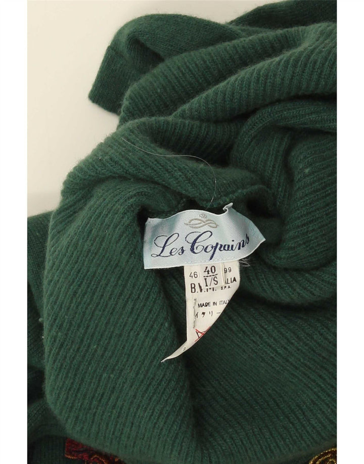 Les Copains Γυναικείο Υπερμεγέθη Γραφικό Φόρεμα IT 40 Small Green