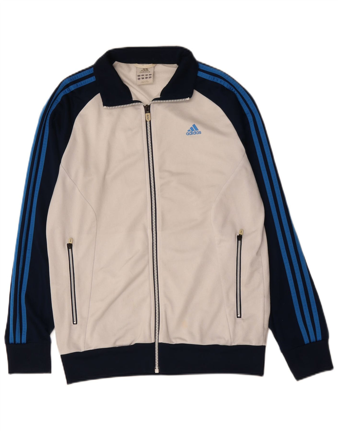 Ανδρική φόρμα ADIDAS Top Jacket UK 38/40 Medium White Colourblock