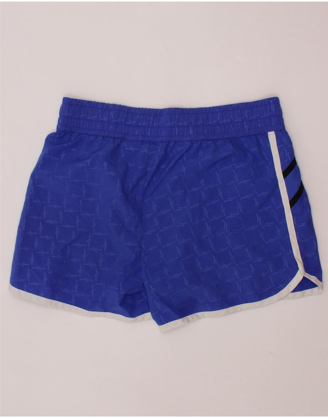 FILA Girls Sports Short 10-11 Years Medium Blue Geometric Polyester