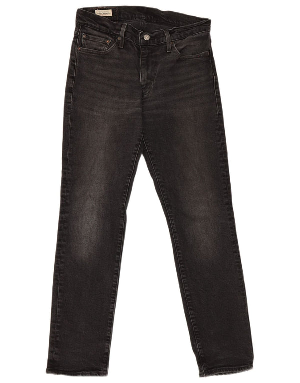 Ανδρικό τζιν Levi's Slim W30 L30 μαύρο βαμβακερό