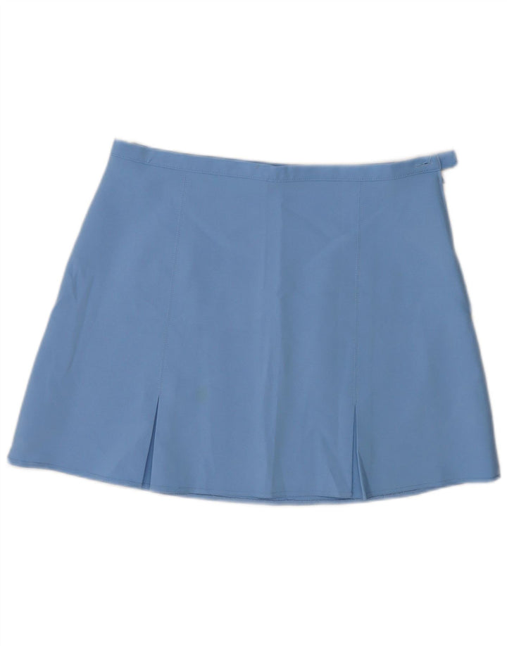 Benetton Γυναικεία Μίνι Φούστα IT 46 Large W31 Blue Polyester